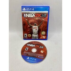 NBA 2K14 (Sony PlayStation 4, 2013) - No Manual LeBron James Heat Cover